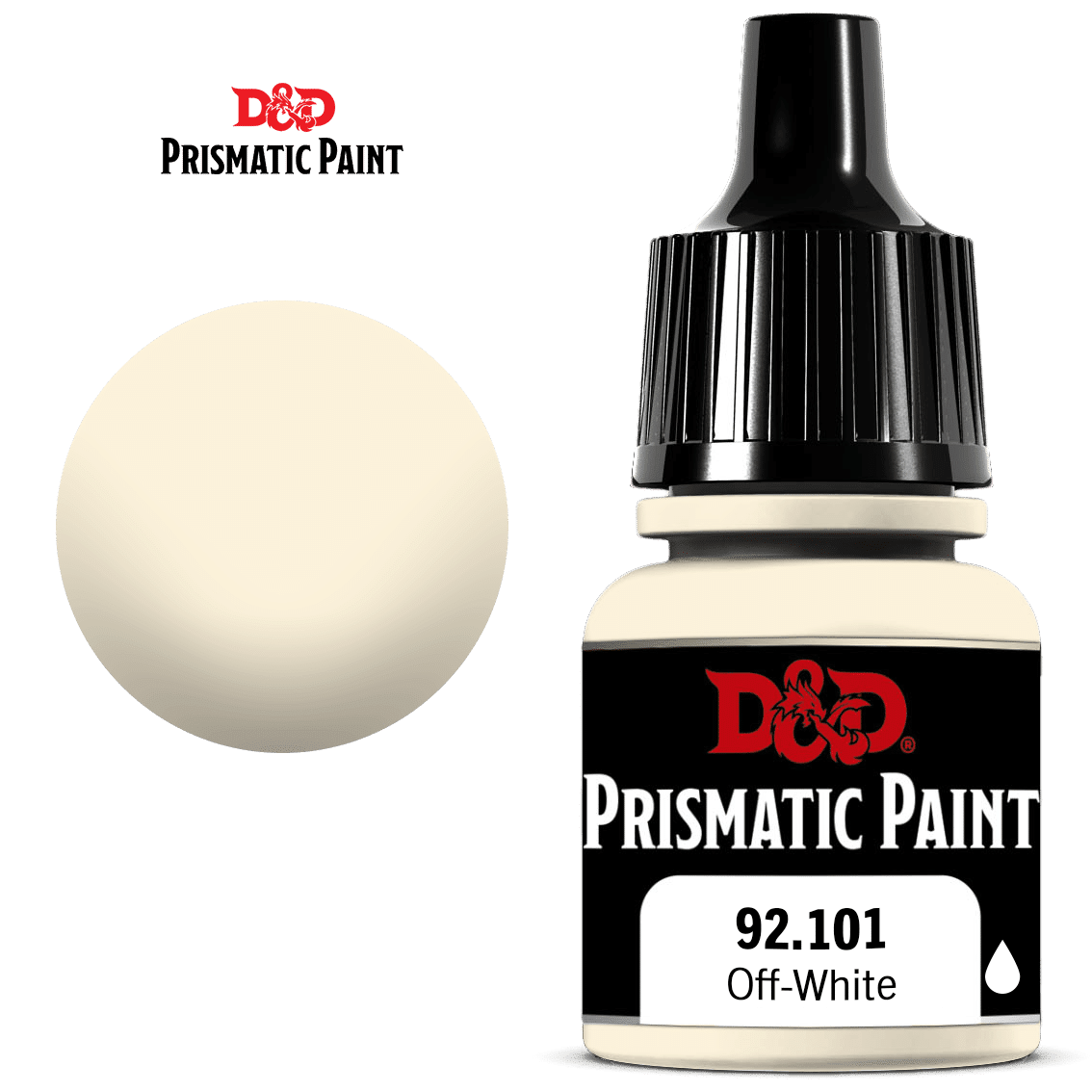 DND Off-White Prismatic Paint 8ml image 0
